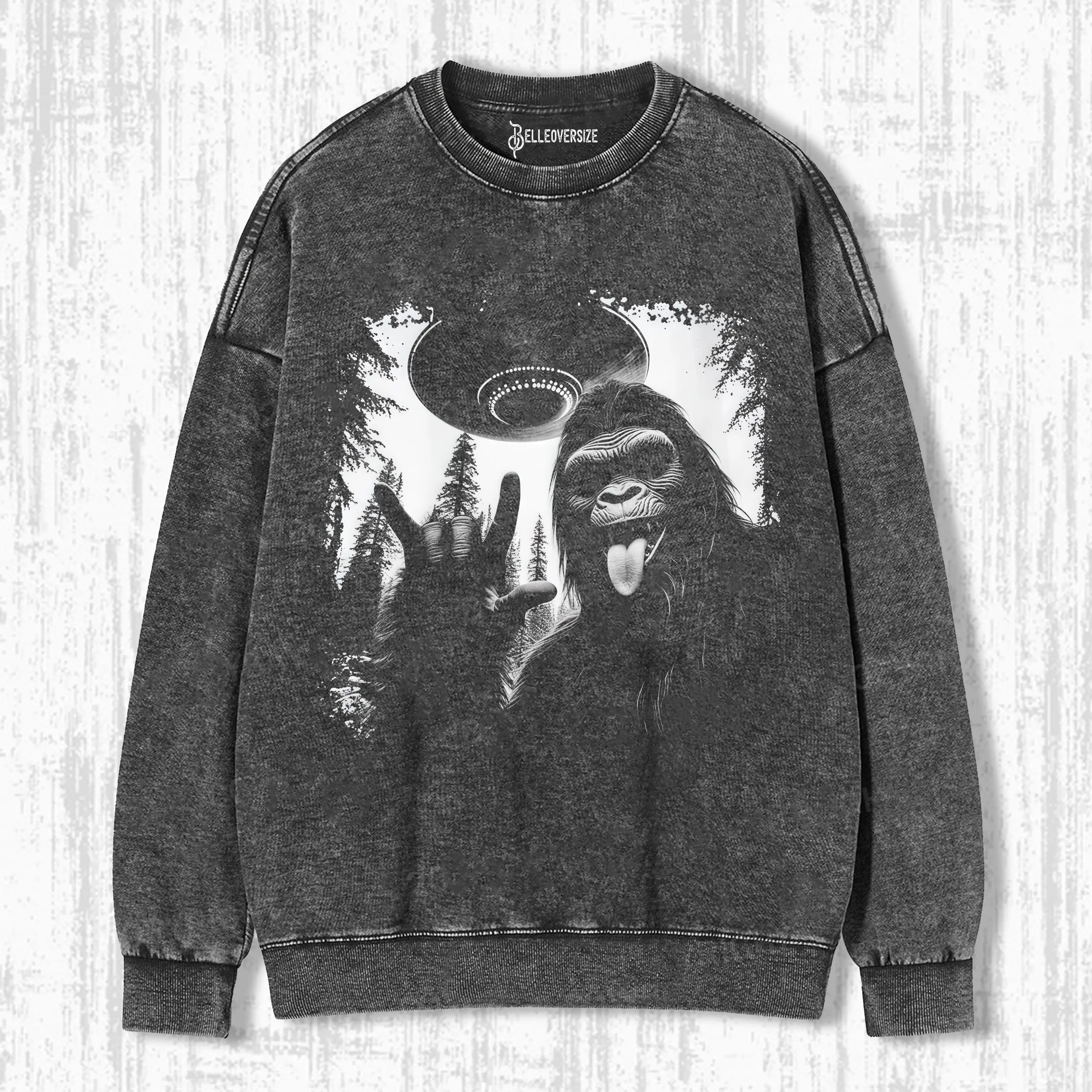 BIGFOOT AND UFO SWEATSHIRTS